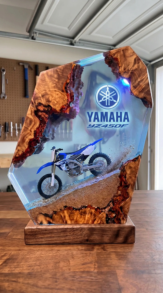 Handmade Dirt Bike Resin Lamps™