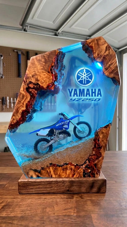 Handmade Dirt Bike Resin Lamps™